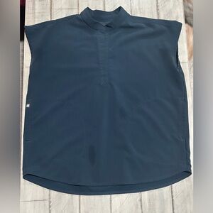 Figs Dark Harbor Rafaela Oversized Scrub Top